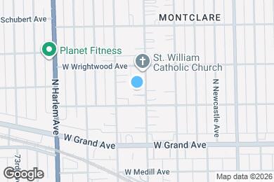 Map image of the property - 2520 N Sayre Ave