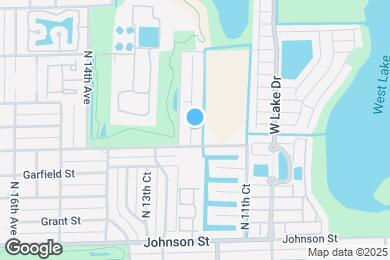 Map image of the property - 1301 N 12th Ct