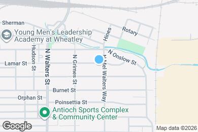 Map image of the property - 2050 Lamar St