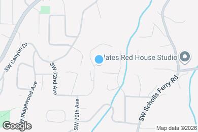 Map image of the property - 6790 SW Raleighview Ct