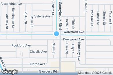 Map image of the property - 10518 Deerwood Ave