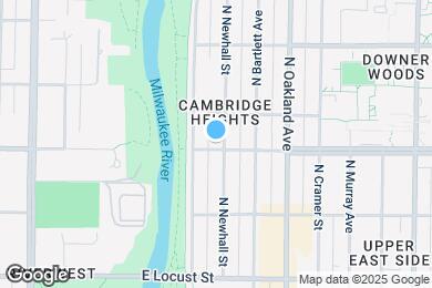 Map image of the property - 3101 N Newhall St