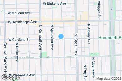 Map image of the property - 1856 N Sawyer Ave
