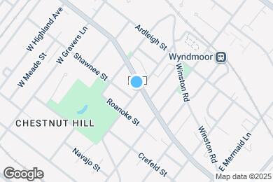 Map image of the property - 12 W Abington Ave
