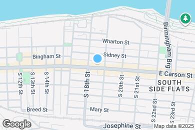 Map image of the property - 1819 E Carson St