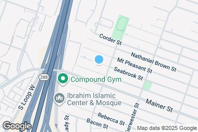 Map image of the property - 3446 Seabrook St
