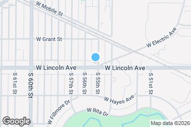 Map image of the property - 5506 W Lincoln Ave