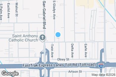 Map image of the property - 8257 E Marshall St