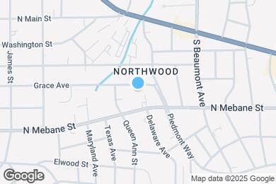 Map image of the property - 1219 Grace Ave