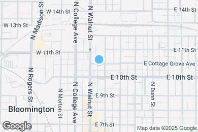 Map image of the property - 112 E Cottage Grove Ave