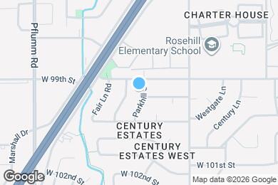 Map image of the property - 9916 Parkhill St