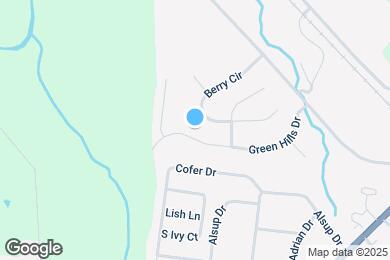 Map image of the property - 354 Green Hills Dr