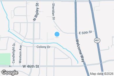 Map image of the property - 202 Northbrook Ct