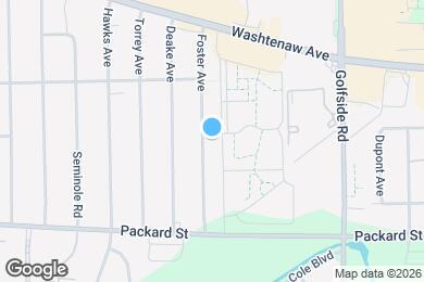 Map image of the property - 2735 Foster Ave