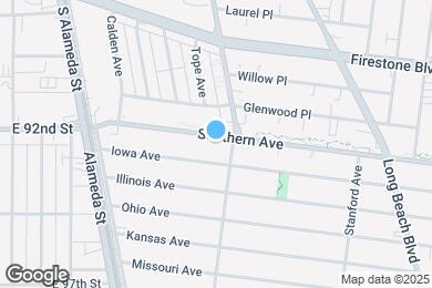 Map image of the property - 2570 Southern Ave