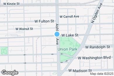 Map image of the property - 158 N Ashland Ave
