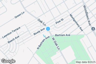 Map image of the property - 806 W Oak Ln