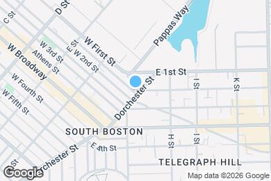 Map image of the property - 11 Dorchester St