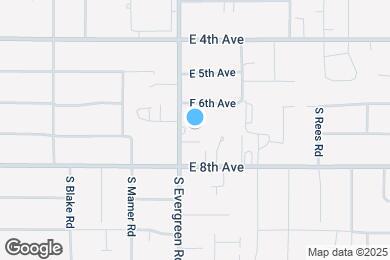 Map image of the property - 625 S Evergreen Rd