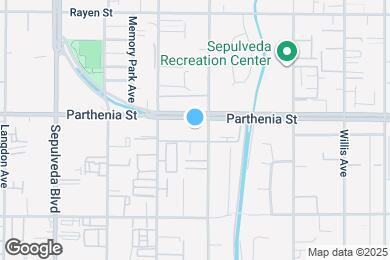 Map image of the property - 15116 Parthenia St