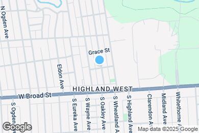 Map image of the property - 73 N Oakley Ave