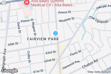 Map image of the property - 3148 College Ave
