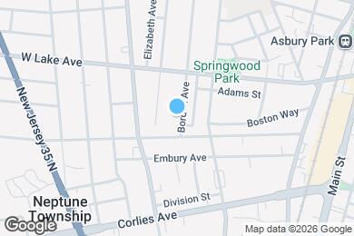 Map image of the property - 7 Borden Ave
