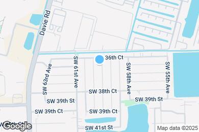 Map image of the property - 3701 SW 59th Terrace