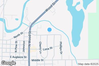 Map image of the property - 824 Park Dr