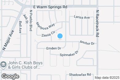 Map image of the property - 832 Anchor Dr