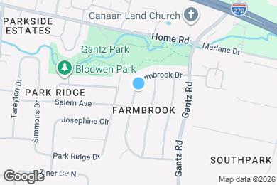Map image of the property - 3298 Farmbrook Dr