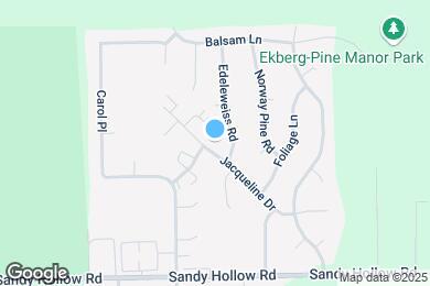 Map image of the property - 3150 Jacqueline Dr