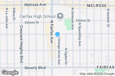 Map image of the property - 453 N Orange Grove Ave