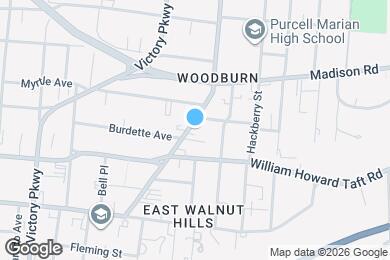 Map image of the property - 2710 Woodburn Ave