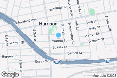 Map image of the property - 422A Warren St
