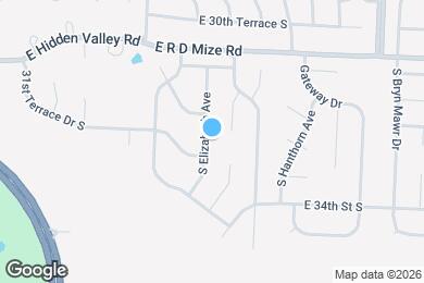 Map image of the property - 3213 S Elizabeth Ave