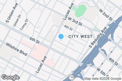 Map image of the property - 1329 W. 5th St.