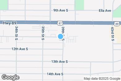 Map image of the property - 3542 11th Ave S