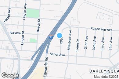 Map image of the property - 4221 28th St
