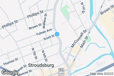 Map image of the property - 209 N 5th St