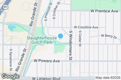 Map image of the property - 1740 W Crestline Dr