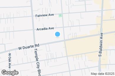 Map image of the property - 929 W Duarte Rd