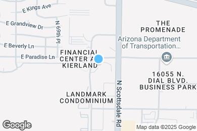 Map image of the property - Modera Scottsdale