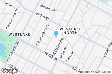 Map image of the property - 416 S Burlington Ave