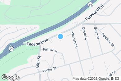 Map image of the property - 6123 Federal Blvd