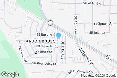 Map image of the property - 1038 SE Nazomi Ave
