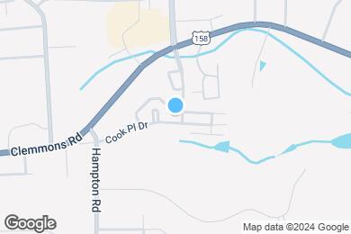 Map image of the property - Clemmons Station Apartment Homes