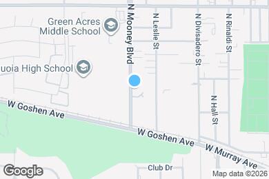 Map image of the property - 916 N Mooney Blvd