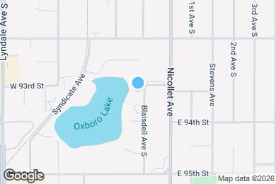 Map image of the property - 9300 Blaisdell Ave S