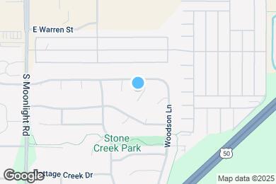 Map image of the property - 312 Ghost Creek Ln